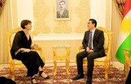 پارێزگه‌رێ‌ دهۆكێ‌ و به‌رپرسا UNHCR ره‌وشا ئاواره‌ و په‌نابه‌ران گه‌نگه‌شه‌كر