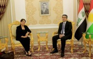 پارێزگه‌رێ دهوكێ پێشوازیا خانم چیمه‌ن خێزانا خودى ژى رازى خلف زیبارى كر
