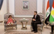 پارێزگارێ دهۆکێ پێشوازیی ل  “ئانا مخلص” زارۆکا پێدڤی ب چارەسەریێ هەیی کر