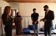 پارێزگارێ دهۆكێ سه‌را ماڵا شه‌هید رێبه‌ر مسته‌فا دا و ژنێزیك هایدار بوو ل سه‌ر ره‌وشا كچا وان یا نه‌خۆش