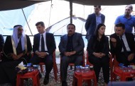 پارێزگارێ دهۆكێ  پشكدارى دبه‌هیا خودێ ژێ رازى ( فاروق میرزا وكچا وى ئاخینك)ێ دا كر