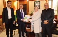 دیزراینێ پروژێ چێكرنا به‌نداڤه‌كا نوی ل به‌رێ بهار بو نه‌هێلانا مه‌ترسیا لافاوا و هشكه‌سالیێ ب فه‌رمی هاته‌ راده‌سكرن بو پارێزگه‌ها دهوكێ