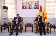 پارێزگارێ دهۆکێ پیروزباهیێ ل بەرپرسێ نوو یێ لقێ هەشت ل زاخو  دکەت