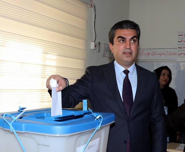 پارێزگهرێ دهۆكێ دهنگێ خۆ بۆ سهربخویا كوردستانێ دا