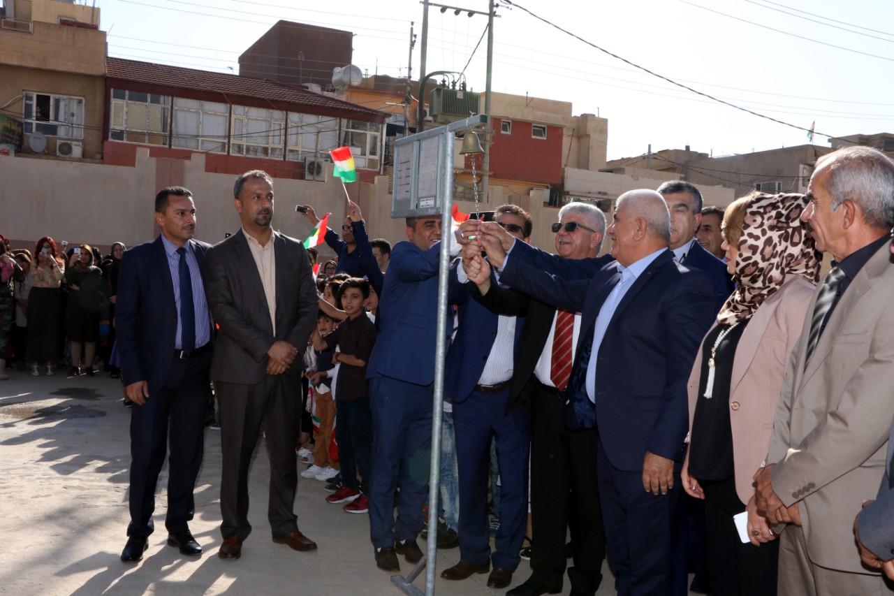 ب ئامادهبوونا نوێنهرێ پارێزگهرێ دهۆكێ زهنگا سالا نوی یاخاندنێ هاته لێدان