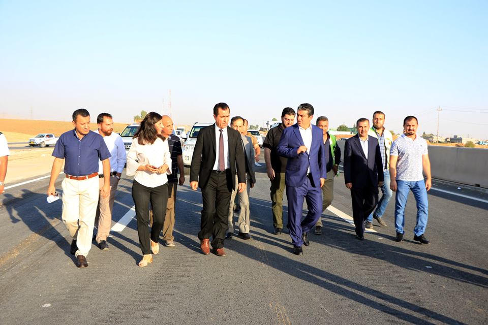 پارێزگهرێ دهوكێ سهرهدانا پروژێ رێكا دهوك سمێل زاخو وتونێلا گهلیێ زاخو كر