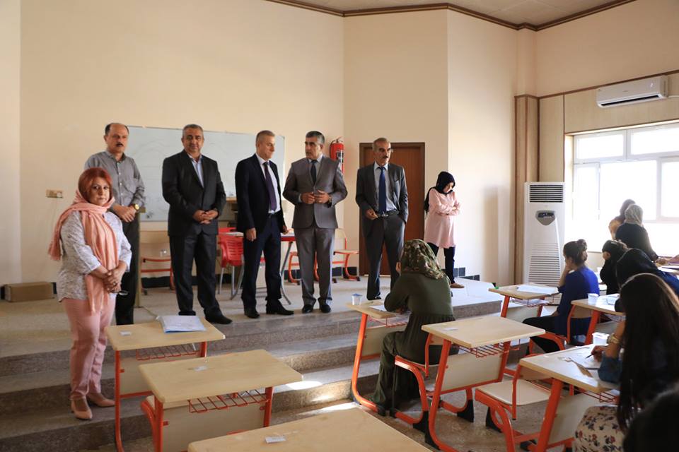 دهست ب ئهنجامدانا ئهزمونێن خولا دووێ هاته كرن وپتر ژ (44600) قوتابییان دێ پشكداربن