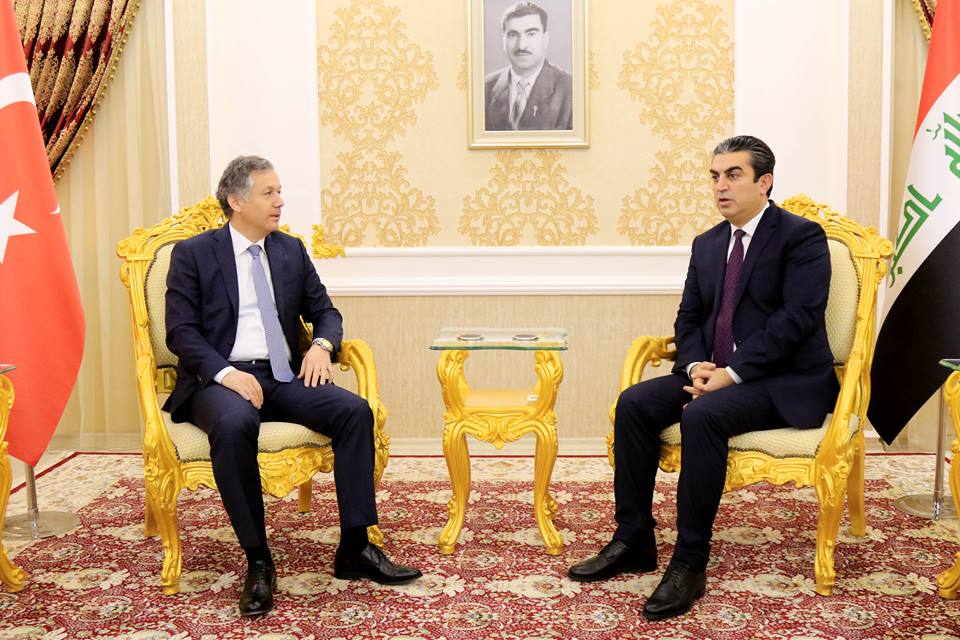پارێزگهرێ دهوكێ و كونسولی وهلاتێ توركیا گهنگهشا چاوانیا خورتكرنا تێكهلیێن ئابوری كر