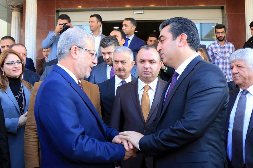 جێگرێ سهروكێ پهرلهمانێ ئیراقا فیدرال وشاندهكێ پهرلهمانتهران سهرا پارێزگهها دهوك دا