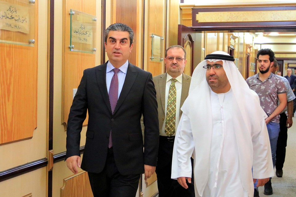 پارێزگهرێ دهوكێ وكونسلێ دهولهتا ئیمارات داكوكیێ ل سهر خورتكرنا پهیوهندیان دكهن