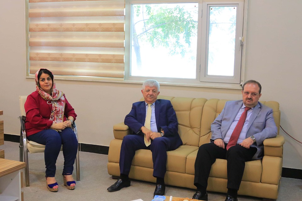 جێگرێ پارێزگهرێ دهوكێ سهرا نڤێسینگهها بهرسڤدانا قهیرانان (JCC)دا