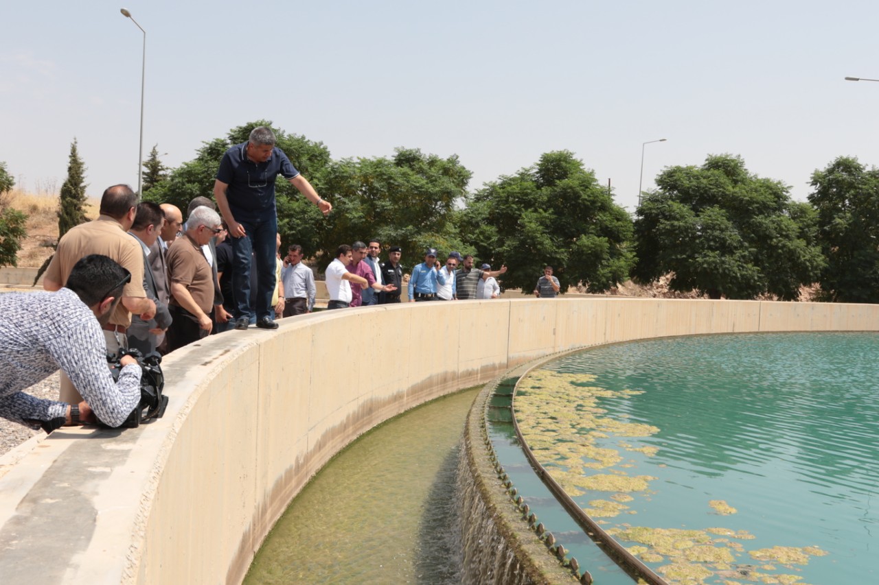 پارێزگهرێ دهوكێ بوهكالهت دویڤ چونا رهوشا ئاڤا دهوك وسێمێلێ دكهت