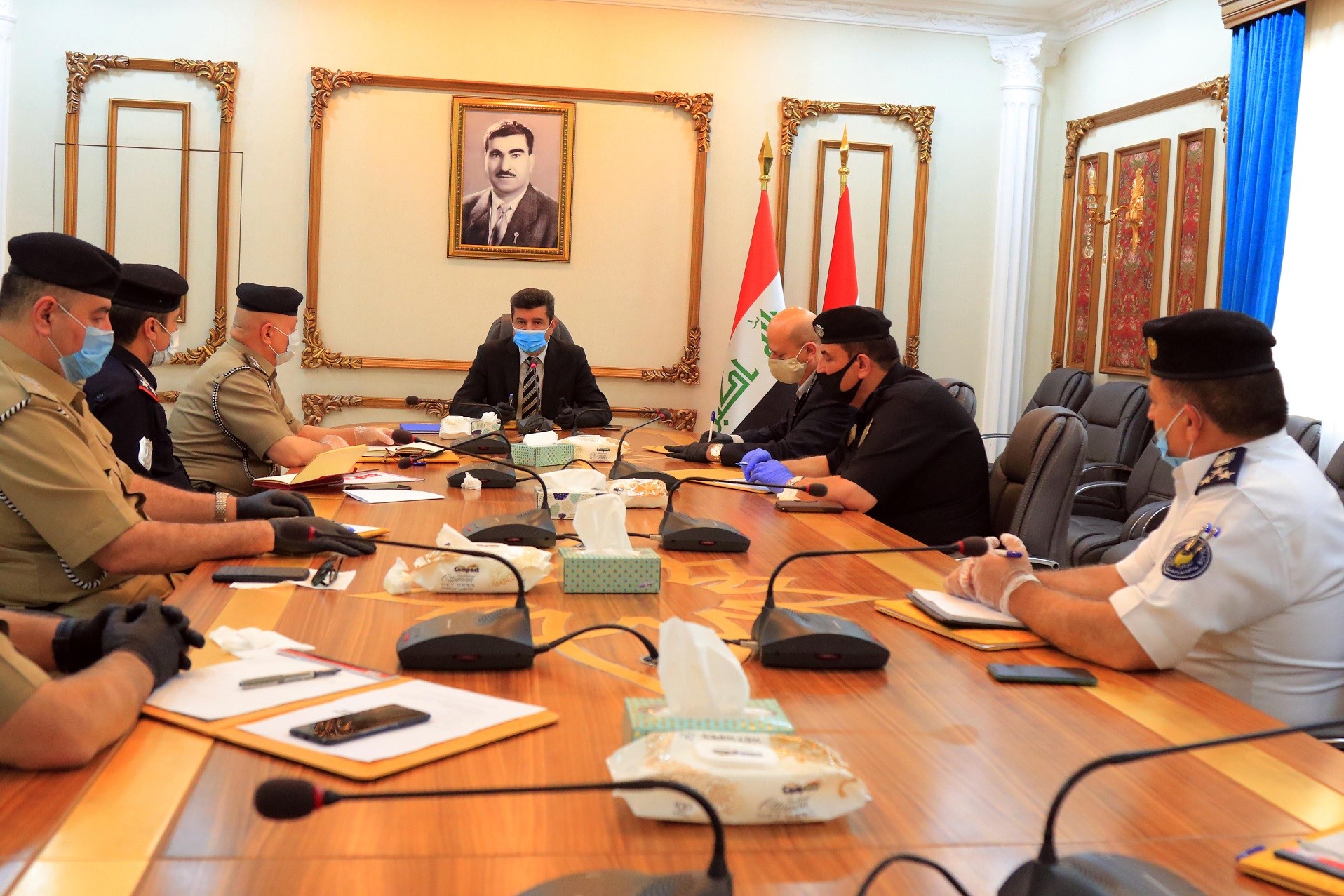 پارێزگهرێ دهۆكێ دهست خوشى ل رێڤهبهر وكارمهندێن هێزێن نافخویى دكهت