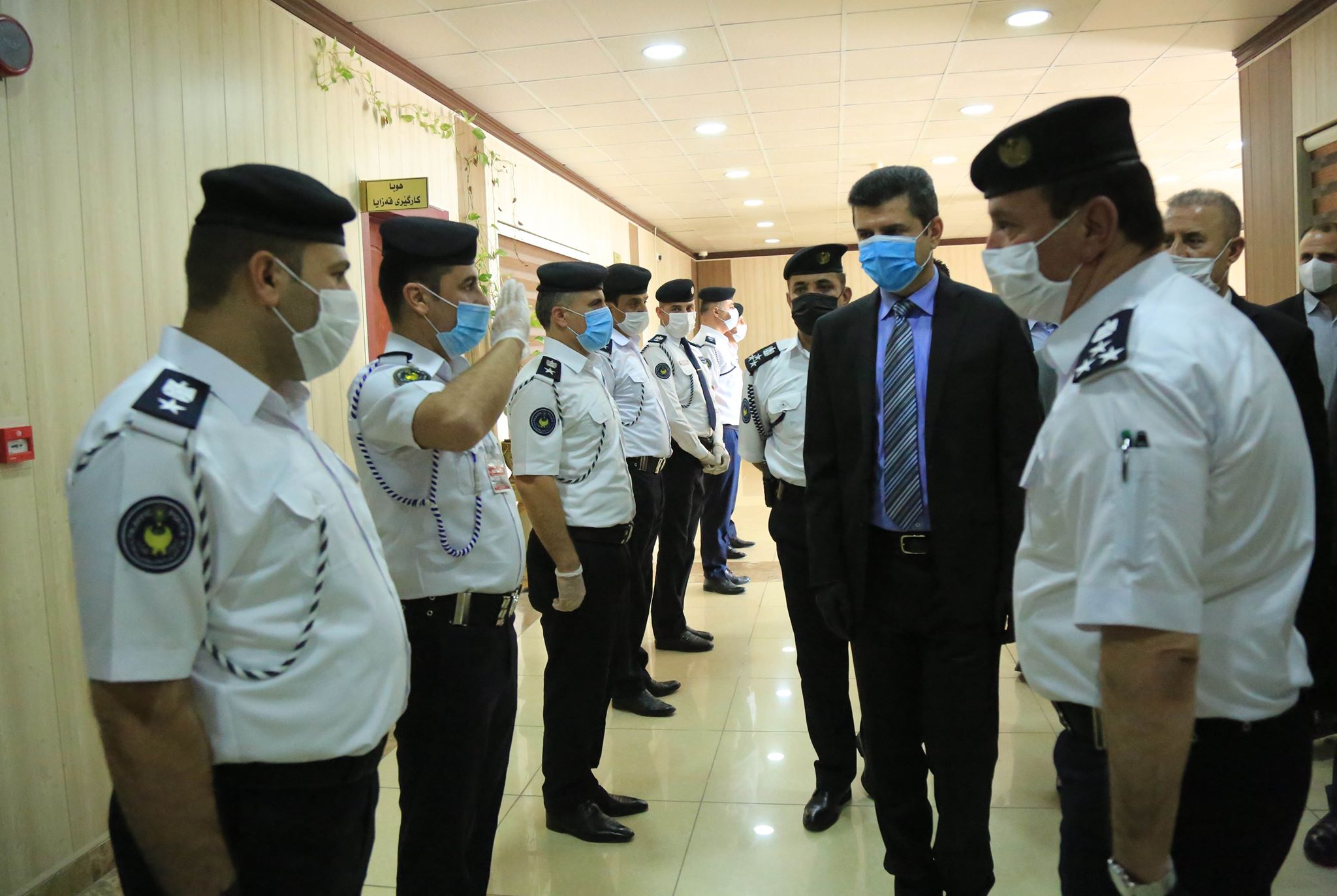 پارێزگهرێ دهۆكێ دهست خوشى ل رێڤهبهر وكارمهند وتیمێن كارى یێن ساخلهمیێ وپولیس وپولیسێن هاتن وچونێ كر