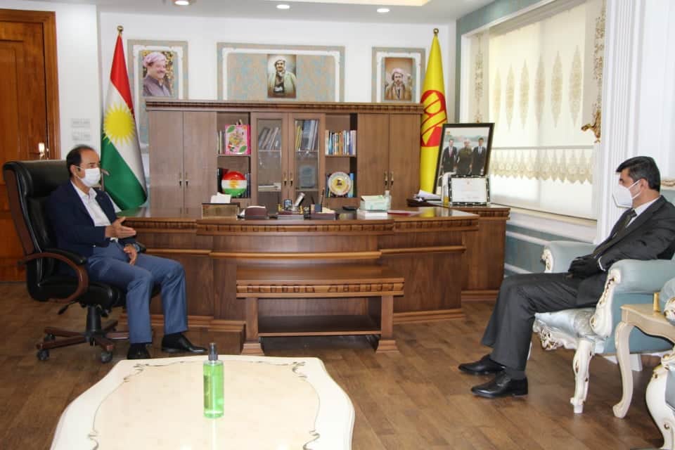 پارێزگەرێ دھۆکێ سەرەدانا لقێ ئێکێ پارتی دیموکراتی کوردستان کر