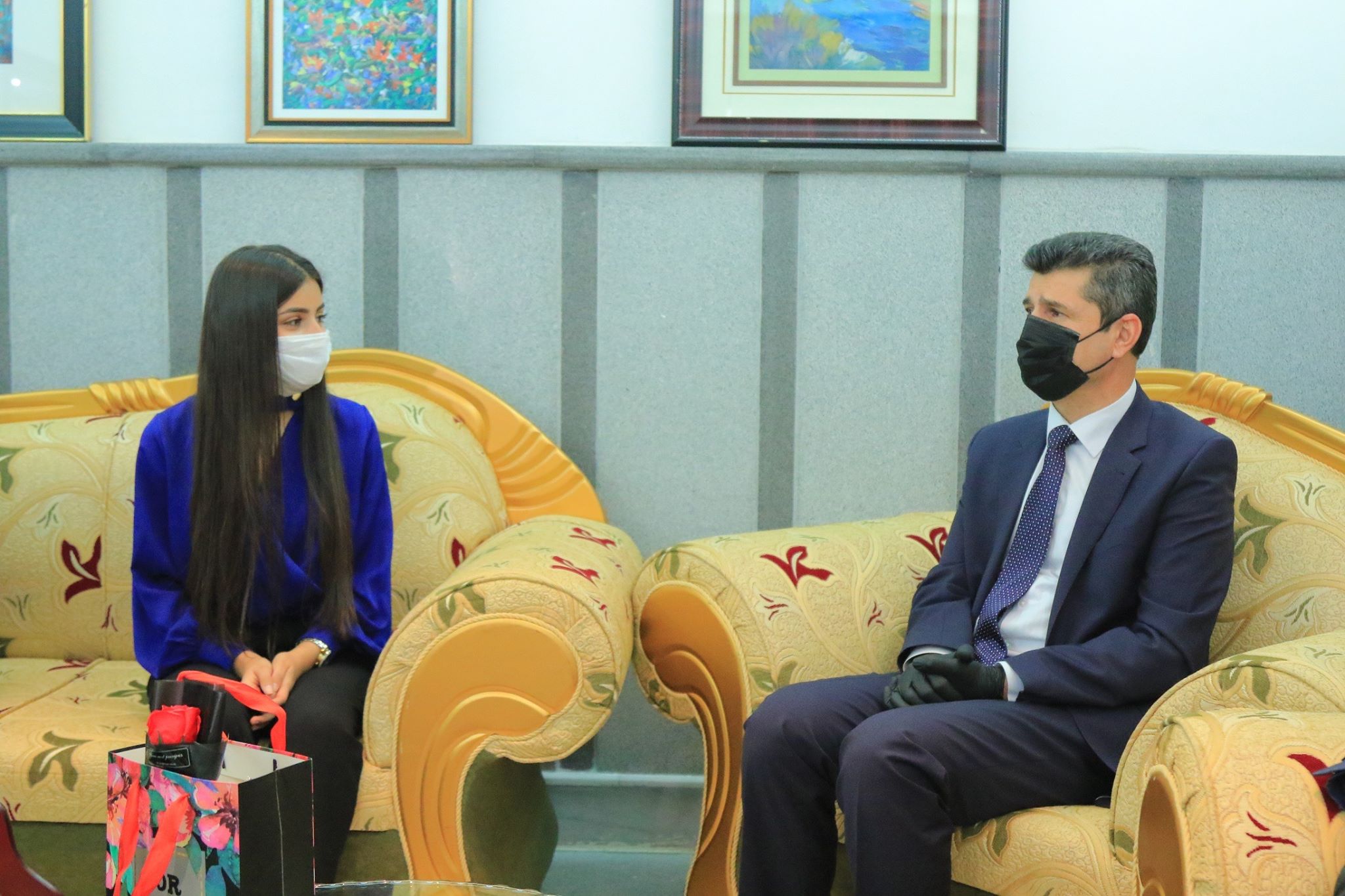 پارێزگهرێ دهۆكێ سهرا ماڵباتا قوتابیا دهرچویا ئێكێ ل سهر ئاستێ ههریمێ دا