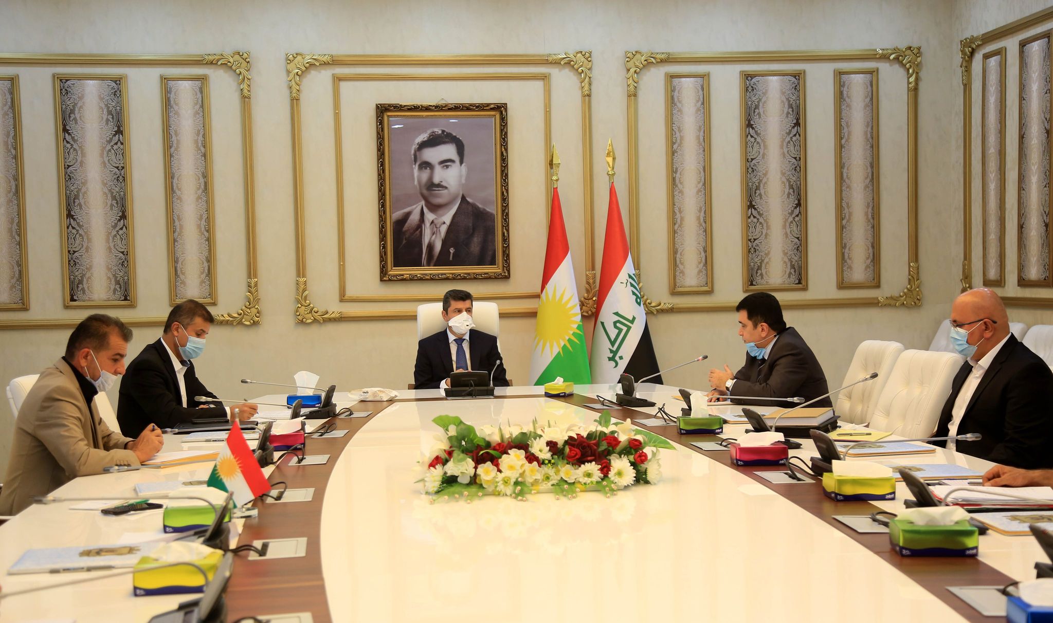 پارێزگهرێ دهۆكێ سهرپهرشتیا كۆمبوونا لیژنا بلندا ئابورى كر