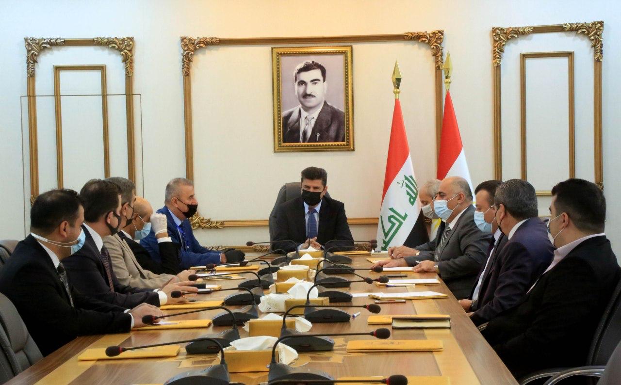پارێزگارێ دھۆکێ دگەل دەڤەردارێن دھۆکێ کۆمبوو