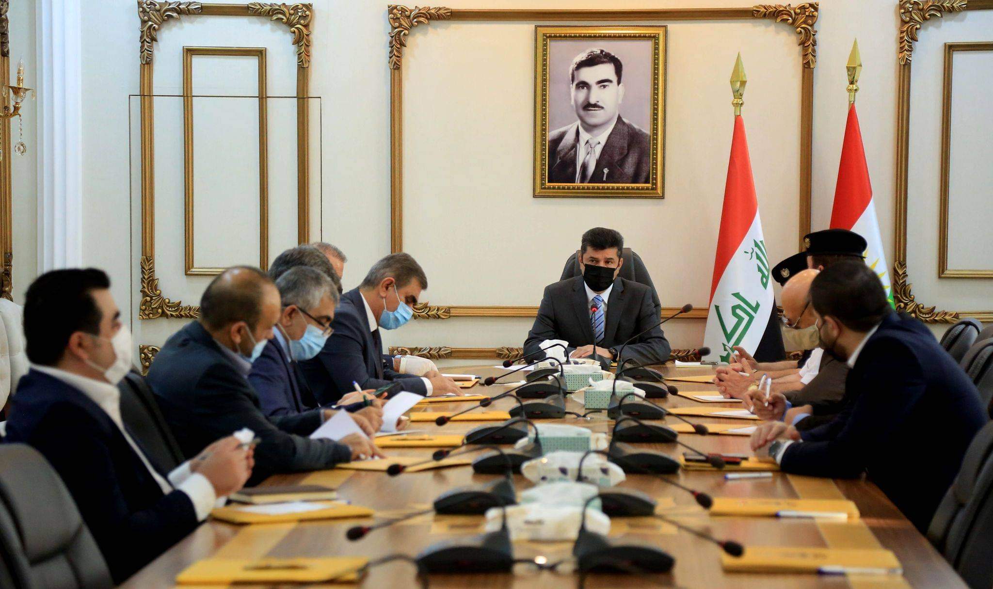 دكونگرهكێ رۆژنامهڤانیدا پارێزگهرێ دهۆكێ تهكهزى ل سهر پێگریكرنا هاولاتیان ب رێنمایان ساخلهمیێ كر