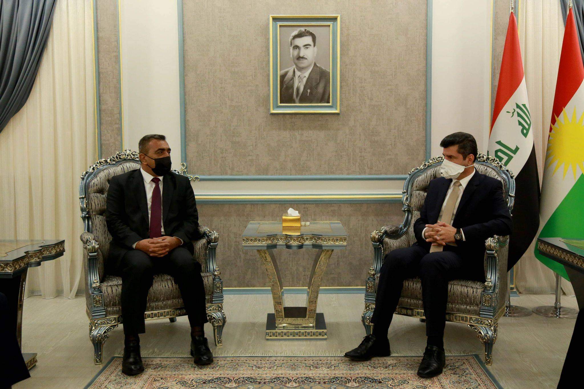 پارێزگهرێ دهۆكێ پهسنا رولێ كارمهندێن دهزگایێ مینا كر
