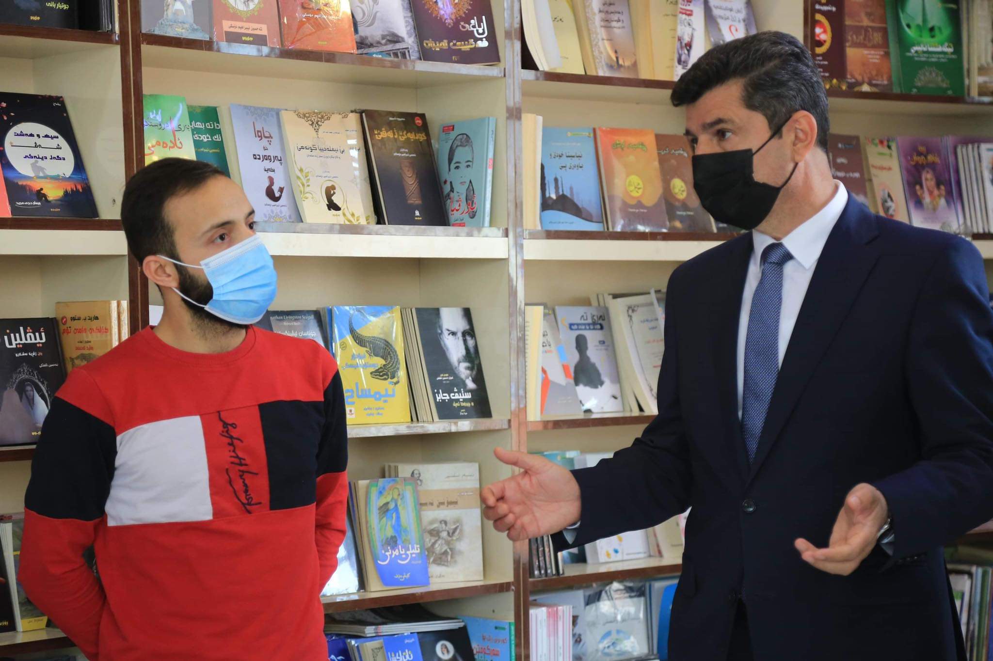 پارێزگارێ دهۆکێ سەرەدانا دوو پەرتۆکخانان کر