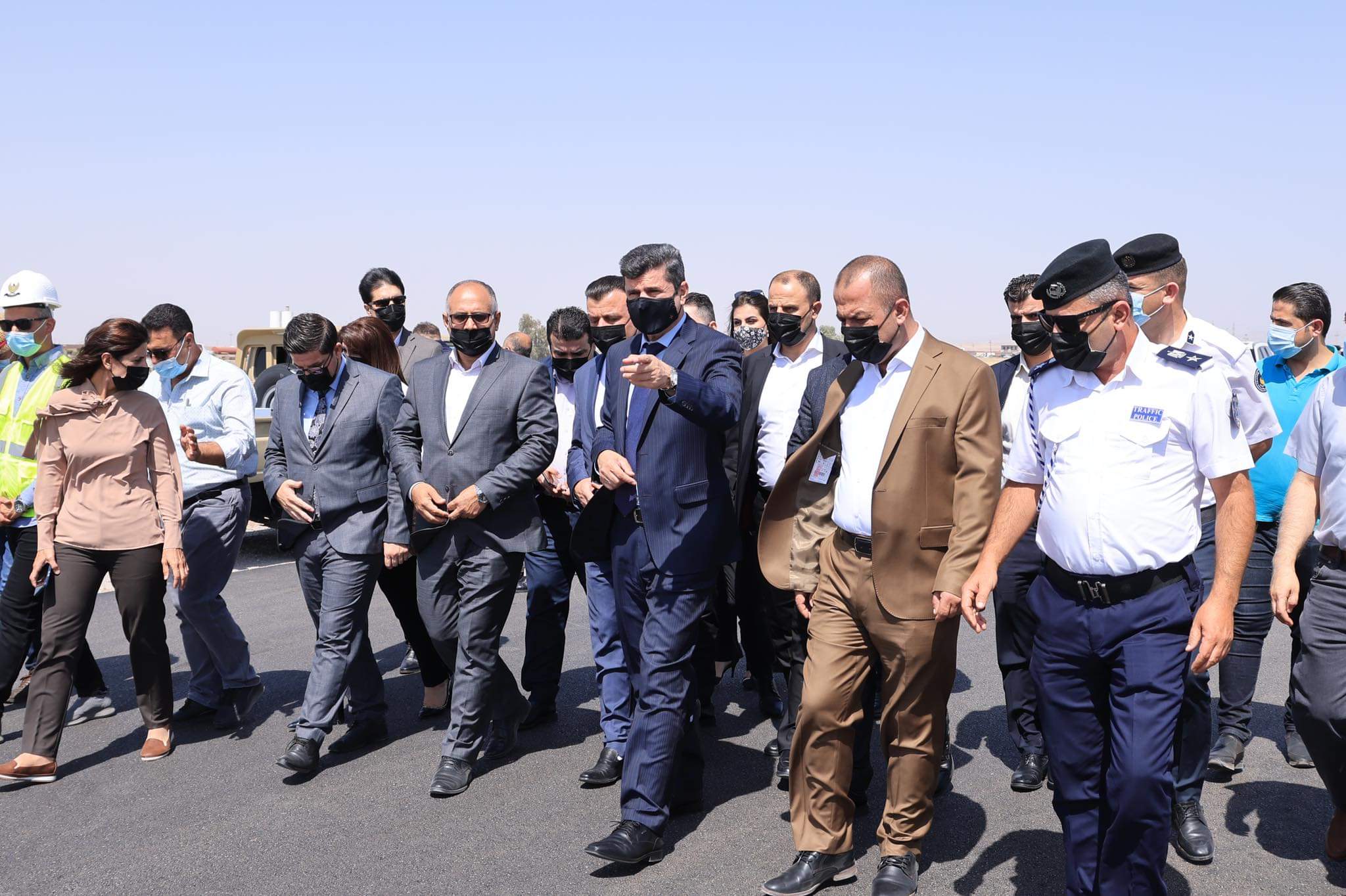 پارێزگارێ دهۆکێ سەرەدانا پرۆژێن دەڤەرداریا بەردەرەش کر