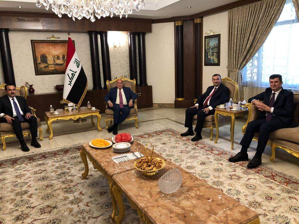 شاندێ پارێزگارێن هەرێما کوردستانێ دگەل وەزیرێ دەرڤە یێ حکومەتا عیراقا فیدرال کۆمبوون