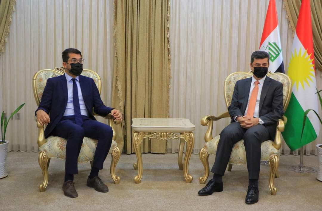 پارێزگارێ دهۆکێ پێشوازی ل شاندەکێ بلندێ کومارا ئەلمانیا فیدرال کر