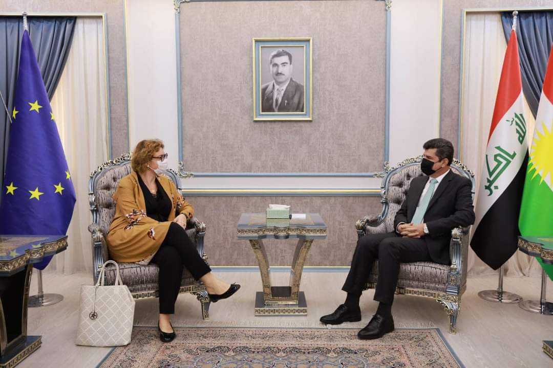 پارێزگارێ دهۆکێ پێشوازی ل شاندەکێ ئێکەتیا ئەوروپا ل هەرێما کوردستانێ کر