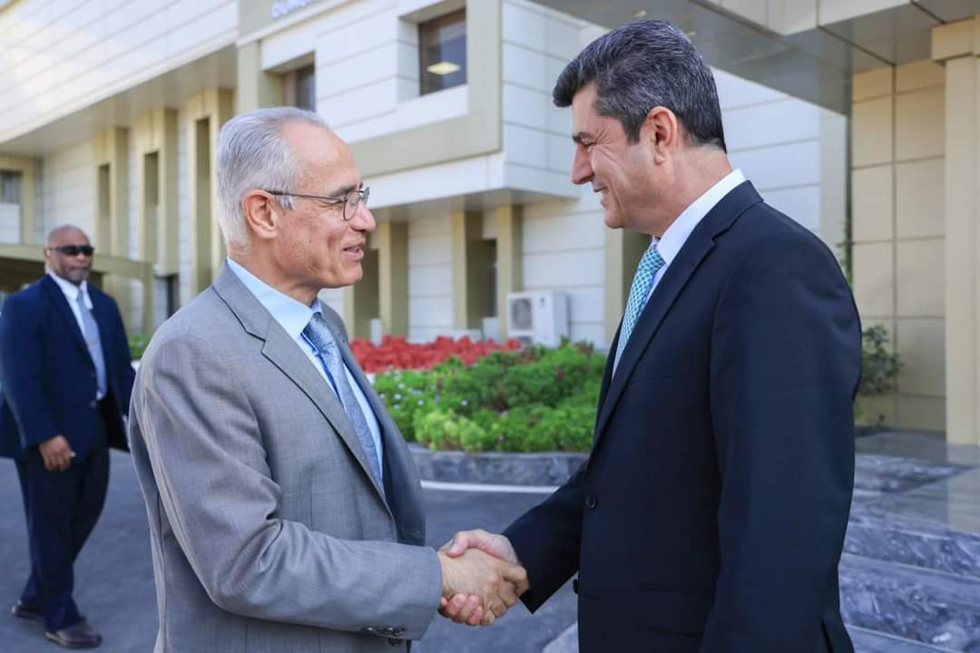 پارێزگارێ دهۆکێ پێشوازیا جێگرێ هنارتیێ تایبەتێ ئەمیندارێ گشتی یێ نەتەوێ ئێکگرتی ل عیراقێ و شاندێ دگەلدا کر